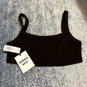 NWT Sunday Best bralette, Size Medium
